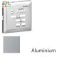 EFAPEL 90708_TAL Fedlap 21378 vezérlőegységhez alumínium