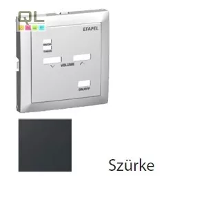 EFAPEL 90700_TIS Fedlap 21371 vezérlőegységhez szürke