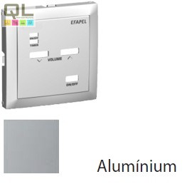 EFAPEL 90700_TAL Fedlap 21371 vezérlőegységhez alumínium