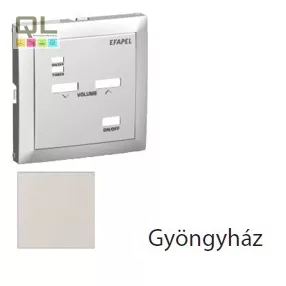   EFAPEL 90700_TPE Fedlap 21371 vezérlőegységhez gyöngyház