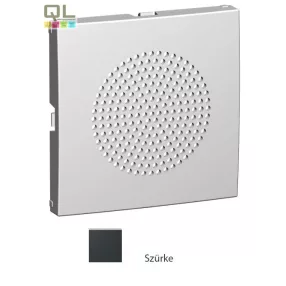   EFAPEL 90710_TIS Fedlap 2"-os, 32ohm hangszóróhoz, szürke