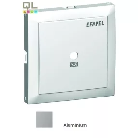   EFAPEL 90851_TAL Fedlap 21391 vezérlő egységhez alumínium