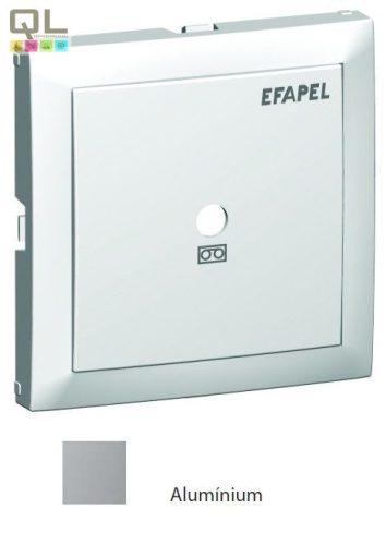 EFAPEL 90851_TAL Fedlap 21391 vezérlő egységhez alumínium