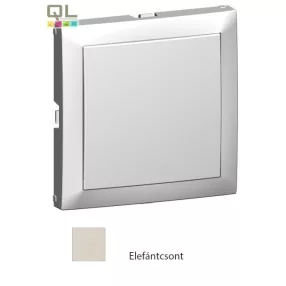 EFAPEL 90670_TMF Fedlap_Tápegységhez elefántcsont