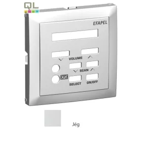 EFAPEL 90715_TGE Fedlap 21370 vezérlőegységhez jég