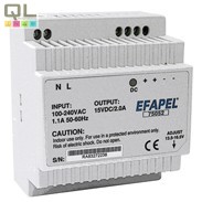 EFAPEL 75052 Tápegység, DIN sínre szerelhető