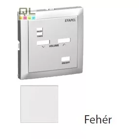 EFAPEL 90700_TBR Fedlap 21371 vezérlőegységhez fehér