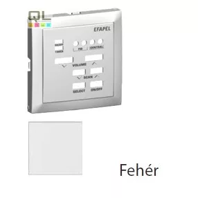 EFAPEL 90703_TBR Fedlap 21373 vezérlőegységhez fehér