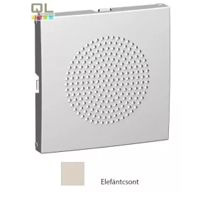   EFAPEL 90710_TMF Fedlap 2"-os, 32ohm hangszóróhoz, elefántcsont