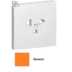   EFAPEL 90841_TLR Fedlap csatlakozóaljzathoz EURO-USA típus narancs