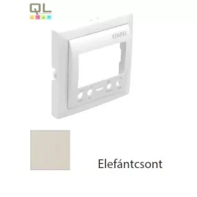   EFAPEL 90743_TMF Fedlap digitális kapcsolóórára, elefántcsont