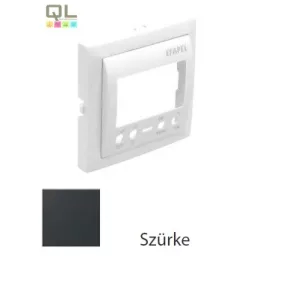 EFAPEL 90743_TIS Fedlap digitális kapcsolóórára, szürke