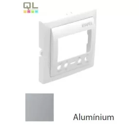   EFAPEL 90743_TAL Fedlap digitális kapcsolóórára, alumínium
