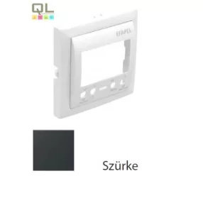   EFAPEL 90744_TIS Fedlap kétcsatornás digitális kapcsolóórához szürke