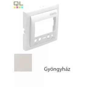   EFAPEL 90744_TPE Fedlap kétcsatornás digitális kapcsolóórához gyöngyház