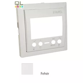 EFAPEL 90740_TBR_Termosztát fedlap fehér