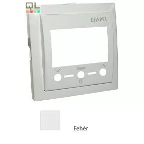 EFAPEL 90742_TBR termosztát fedlap fehér