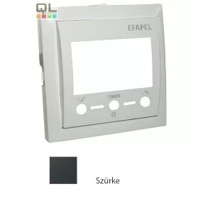 EFAPEL 90742_TIS termosztát fedlap szürke