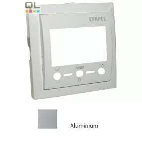EFAPEL 90742_TAL termosztát fedlap alumínium