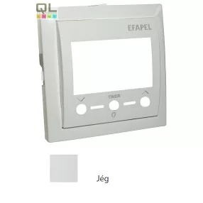 EFAPEL 90742_TGE termosztát fedlap jég