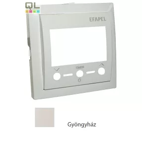 EFAPEL 90742_TPE termosztát fedlap gyöngyház
