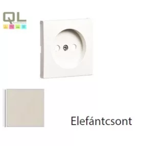   EFAPEL 90621_TMF Fedlap egyfázisú csatlakozó aljzathoz elefántcsont