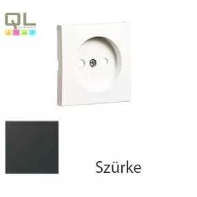   EFAPEL 90621_TIS Fedlap egyfázisú csatlakozó aljzathoz szürke