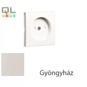   EFAPEL 90621_TPE Fedlap egyfázisú csatlakozó aljzathoz gyöngyház