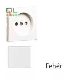   EFAPEL 90622_TBR Fedlap egyfázisú csatlakozó aljzathoz retesszel fehér