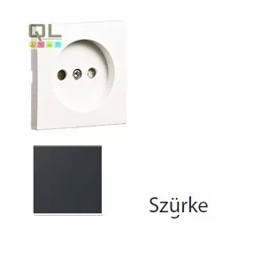   EFAPEL 90622_TIS Fedlap egyfázisú csatlakozó aljzathoz retesszel szürke