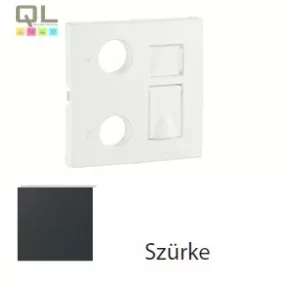   EFAPEL 90774_TIS 21535, 21534 multimédia aljzat fedlap, szürke