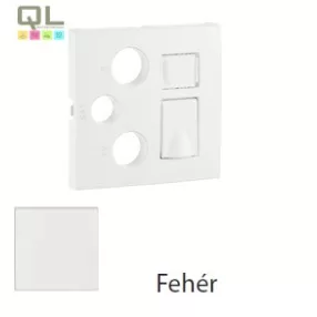   EFAPEL 90770_TBR 21544, 21545 Multimédia aljzat fedlap, fehér