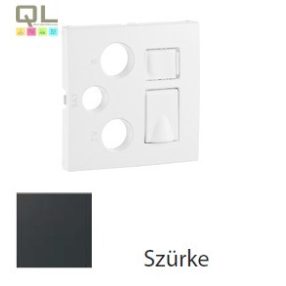   EFAPEL 90770_TIS 21544, 21545 Multimédia aljzat fedlap, szürke