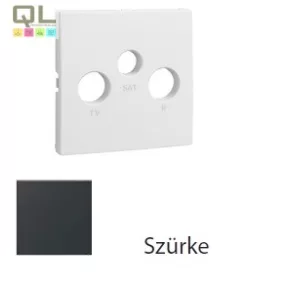 EFAPEL 90775_TIS Fedlap R-TV-SAT aljzathoz, szürke