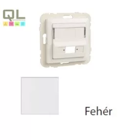   EFAPEL 90449_SBR Fedlap SC APC Simplex / LC duplex csatlakozóhoz (csatlakozó nélkül) fehér