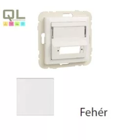   EFAPEL 90448_SBR Fedlap SC APC duplex csatlakozóhoz (csatlakozó nélkül) fehér