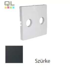 EFAPEL 90713_TIS audió aljzat fedlap, szürke