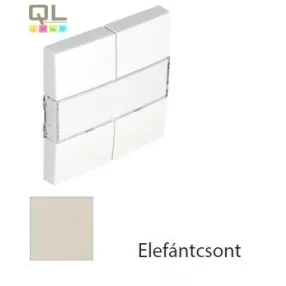   EFAPEL 90600_TMF Négypólusú kapcsoló fedlap, elefántcsont