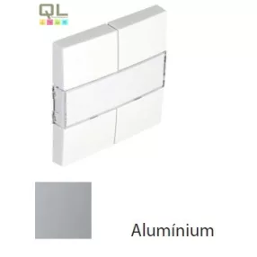 EFAPEL 90600_TAL Négypólusú kapcsoló fedlap, alumínium