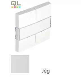 EFAPEL 90600_TGE Négypólusú kapcsoló fedlap, jég