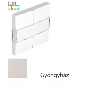 EFAPEL 90600_TPE Négypólusú kapcsoló fedlap, gyöngyház