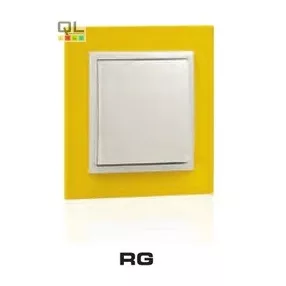 EFAPEL 90910_TRG ANIMATO Egyes keret, sárga