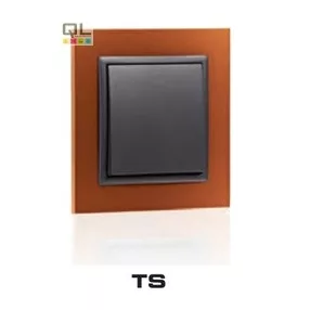 EFAPEL 90910_TTS ANIMATO Egyes keret, bronz