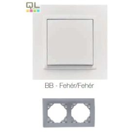 EFAPEL 90920_TBB ANIMATO Kettes keret, fehér