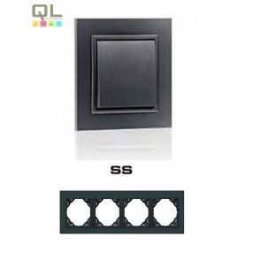 EFAPEL 90940_TSS ANIMATO Négyes keret, szürke