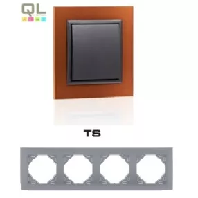 EFAPEL 90940_TTS ANIMATO Négyes keret, bronz