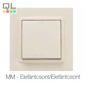 EFAPEL 90910_TMM ANIMATO Egyes keret, elefántcsont