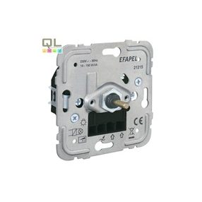   EFAPEL 21215 Fényerőszabályzó, szabályozható LED izzókhoz, elektronikus előtétes halogénekhez, 150W R, C