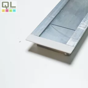 LED profil fedlap FLAT profilhoz, víztiszta TPFLV