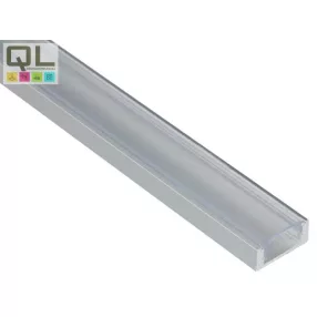 LED profil fedlap SLIM profilhoz, víztiszta TPSLV